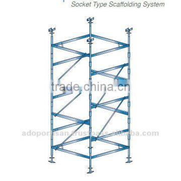 Socket Type Load Bearing Scaffolding System