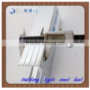 Galvalume metal steel stud for partition of wall construction materials