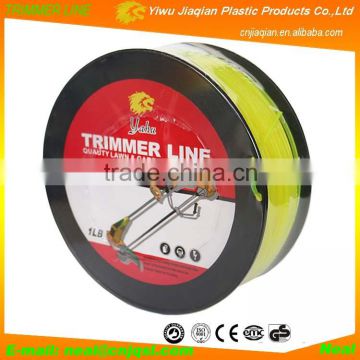Grass Trimmer Accessories Nylon Trimmer Line 1LB Light Yellow Color Round Shape Brush Cutter Spare Parts Grass Trimmer Line