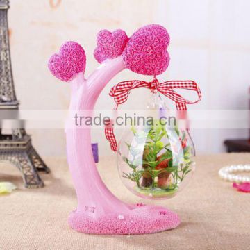 Customized refined chinese tea gift garden fairy statues gift basket wicker baskets , gift certificates