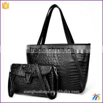 Hot designer lady leather shoulder handbags with alligator thailand online shop
