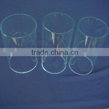 China clear high borosilicate glass tubes expansion rate 3.3