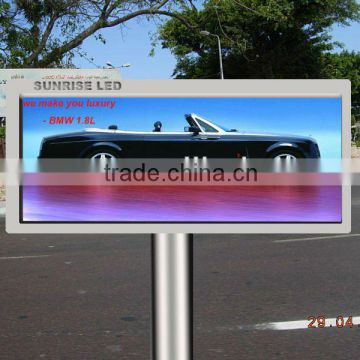 P16 outdoor digital full color led advertising video display