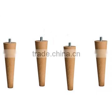 Custom mordern wood legs for furniture in high quality from China