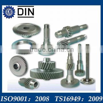 spiral gears and shafts for forklift with great quality