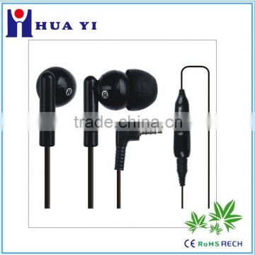 cheap Hot sell stereo earphone handfree with different plug