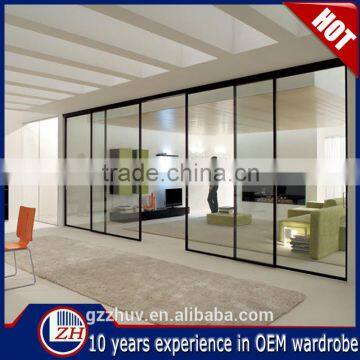 China professional custormized sliding mirror wardrobe doors