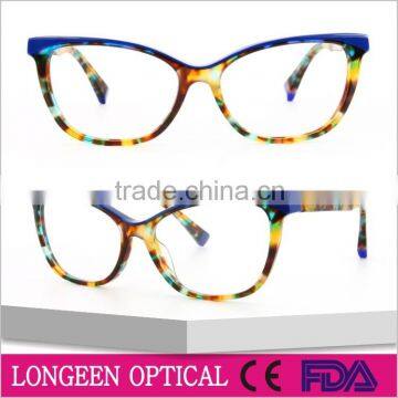 Tortoise Cat Eye Decorative Eyeglasses Frame