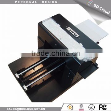 New design CE approved flaltbed mini printer a4 paper size