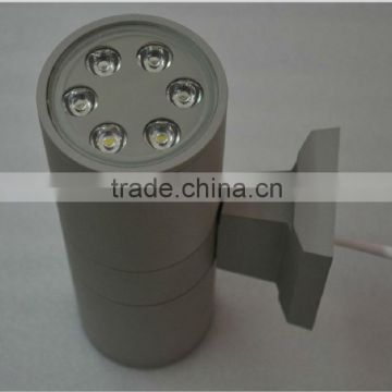 12W LED Up Down Exterior Light with Glass Diffuser 6W Each Head