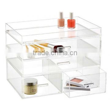 transparent acrylic makeup box