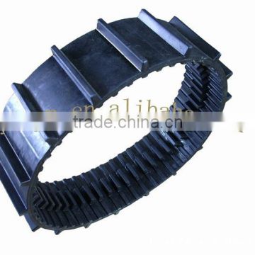 mini stair climbing machines used rubber crawler ,rubber tracks for mountain climbing machine