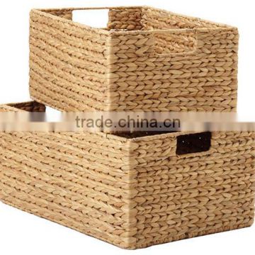 Water Hyacinth baskets with lid,Competitive Price,New Design