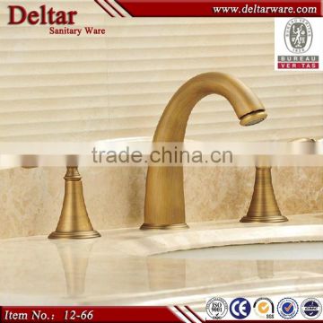 luxury basin mixer, nickel kitchen tap, bronze colored faucets, dual handle bronze bath tap
