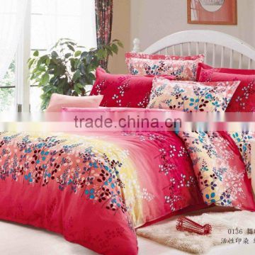 microfiber 100% polyester 3d pinting fabric and brushed soft fabric home textile fabric