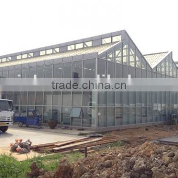 Hot Sale the Cheapest and Easily Assembled Agricultural Glass Greenhouse for sale