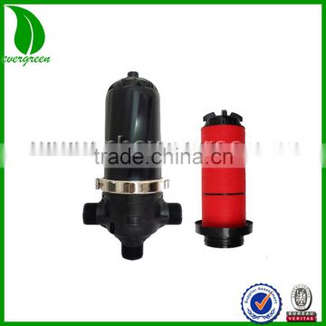 Best selling large irrigation system 2" male thread T disc water filter
