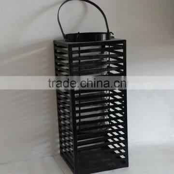 blinds candle lantern,persiennes candle lantern ,iron sheet lanterns for candles