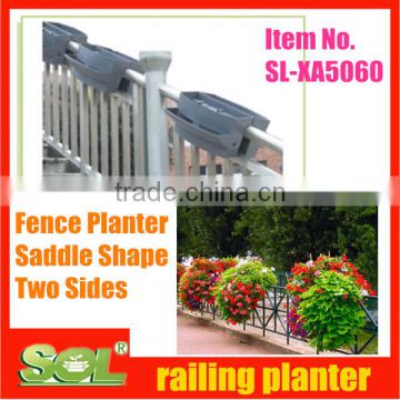 Decorative metal window box planters fences garden decorative pots SL-XA5060