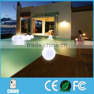 Different size Swimming pool ball lights led ball light