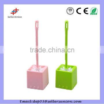 plastic toilet bursh with square holders