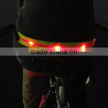 New arrival led fabric belt for sports