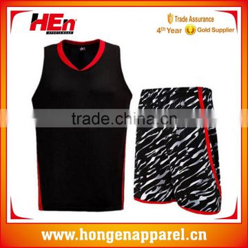 Hongen apparel Hot selling Classic basketball jersey USA camo basketball kit