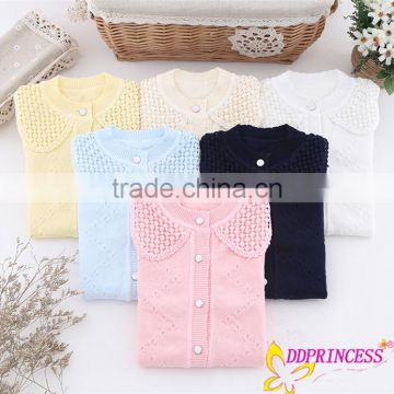 factory wholesale sweet kid clothes sweater stylish cardigan colorful girls sweater