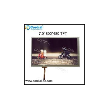 7.0 inch 800x480 TFT LCD MODULE with TTL interface CT070PPL07