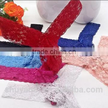 in stock new design lace sexy girls thongs