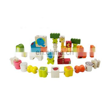 New Design Montessori Preshcool Kids Toys Animals Sorters Solid Wooden Toys With High Quality