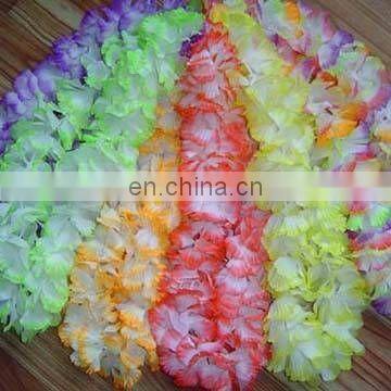 plastic party hawaii flower lei H-P034