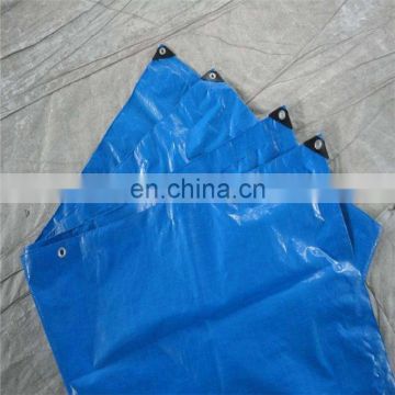 70-300g/m2 Blue color truck cover pe coated tarpaulin