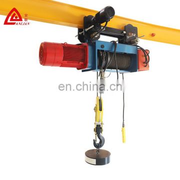 speed changeable electric wire rope 10 ton hoist for high protection grade