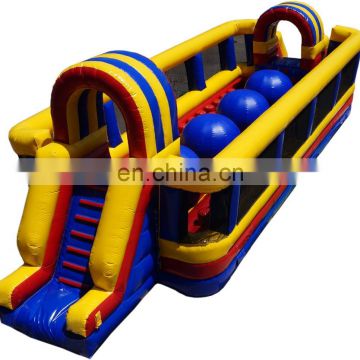 Large inflatable wrecking ball game toys for adults,wipe out inflatable dodge ball sport game for sale