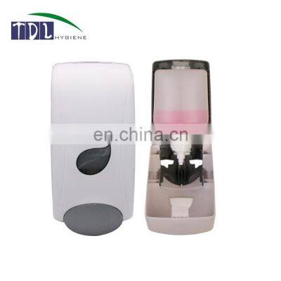 Wall Mounted Manual Commercial 1000ml Refillable Sanitary Dispensers