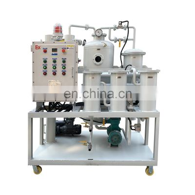 TYA-100 Lubricating Oil Filtration System Portable Hydraulic Oil Recycling Machine