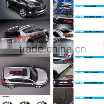 china manufactory auto accessories for rav4 suvs accessoires 2013+