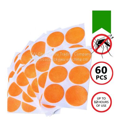 120g non-woven fiber Deet Free Natural Oil Safe Baby Pregnant Outdoor Use Pest Repellent Sticker Mosquito Repellent Patch