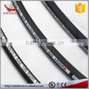 SAE 100R2AT 2SN Wire Braid Reinforcement Hydraulic Rubber Hose