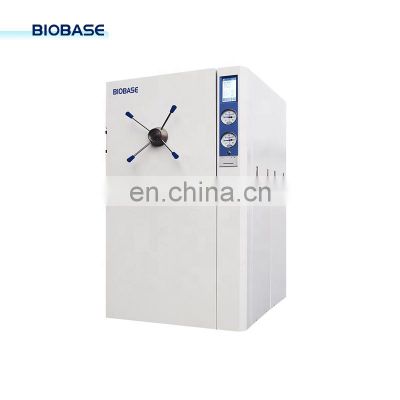 BIOBASE BKQ-Z150(H) Hot Sale 304 Stainless Steel laboratory  Horizontal Pulse Vacuum Autoclave for laboratory or hospital