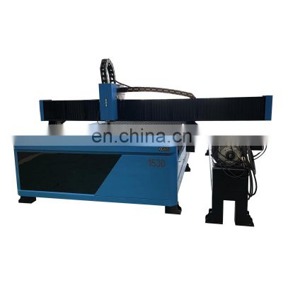 LEEDER metal cnc plasma cutters machine table cnc plasma cnc cutting machine with rotary device for pipe tube cutting