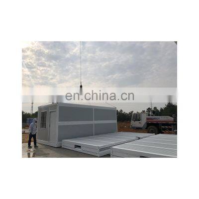 Chinese Supply Quick Assembly Modern Multi-Function Steel Fabricated 20ft Folding Home Foldable Container House