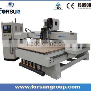 Auto tool change and latest technology 1325(1300x2500mm)wood cnc router