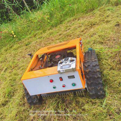 remote control brush cutter, China slope mower cost price, remote control lawn mower price for sale