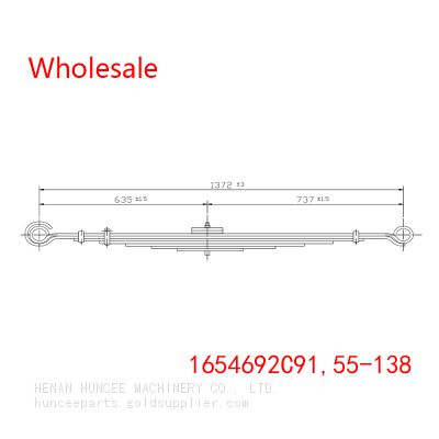 1654692C91, 55-138 Navistar Front Leaf Spring Wholesale