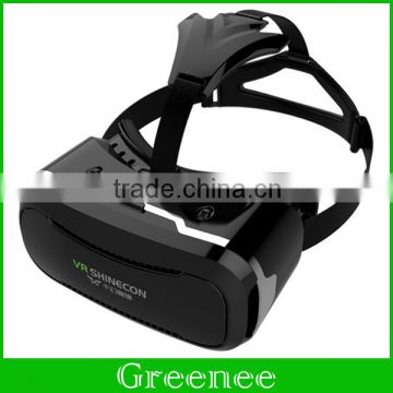 Hot VR Shinecon 2nd Virtual Reality 3D Glasses Headset For Iphone Samsung VR Box 4.0-6.0 Inch Phone