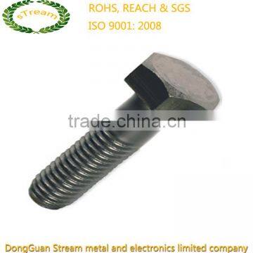 China low price ISO black anodizing hex head screw
