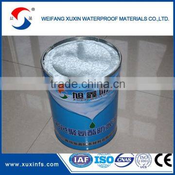 Waterborne waterproofing coating for steel