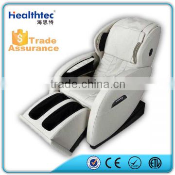 2015 cheapest commercial airbag massage sofa chair with a foot roller ball